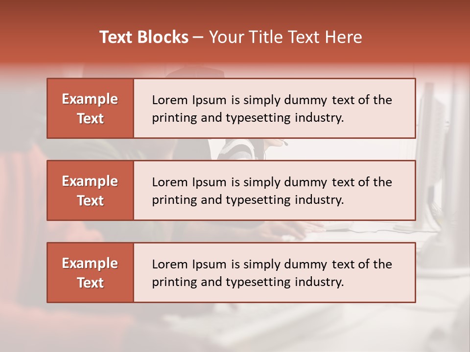 Arab College Headphones PowerPoint Template