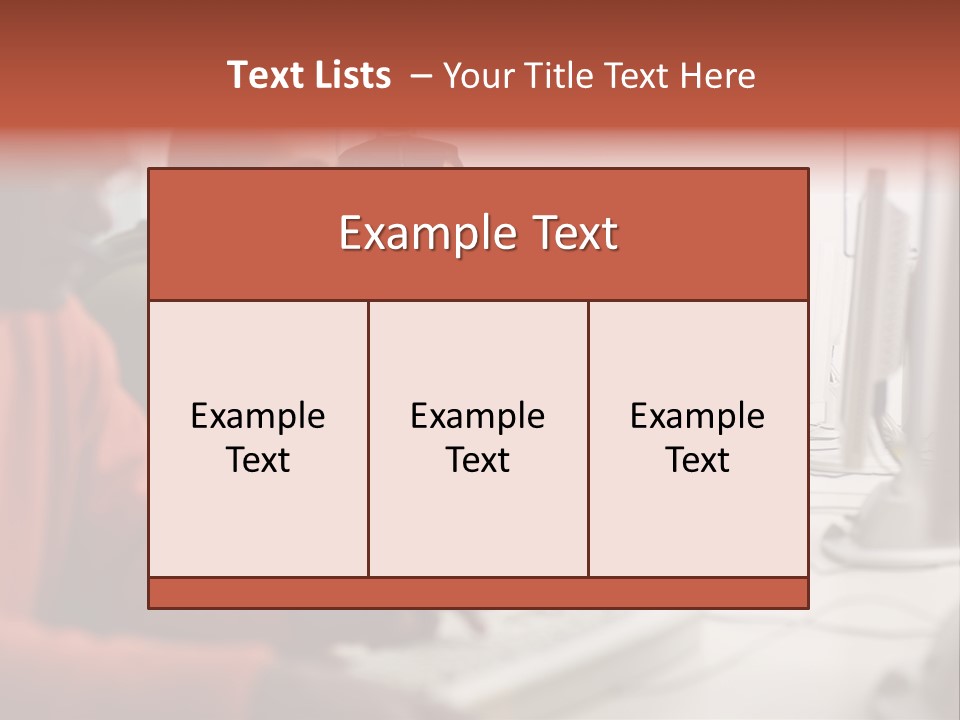 Arab College Headphones PowerPoint Template