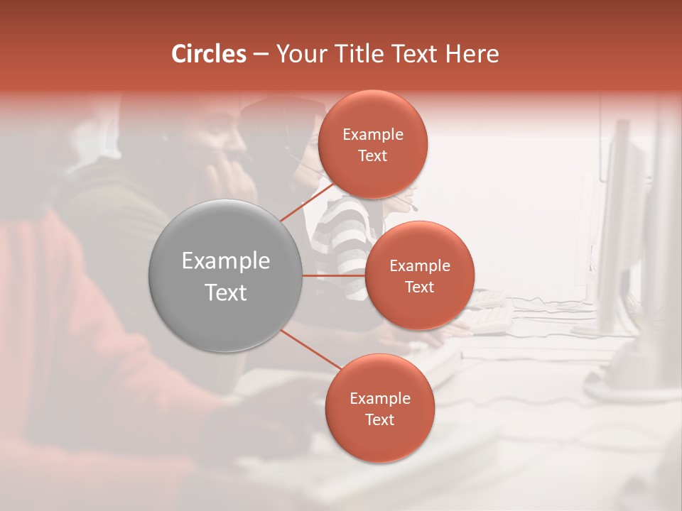 Arab College Headphones PowerPoint Template