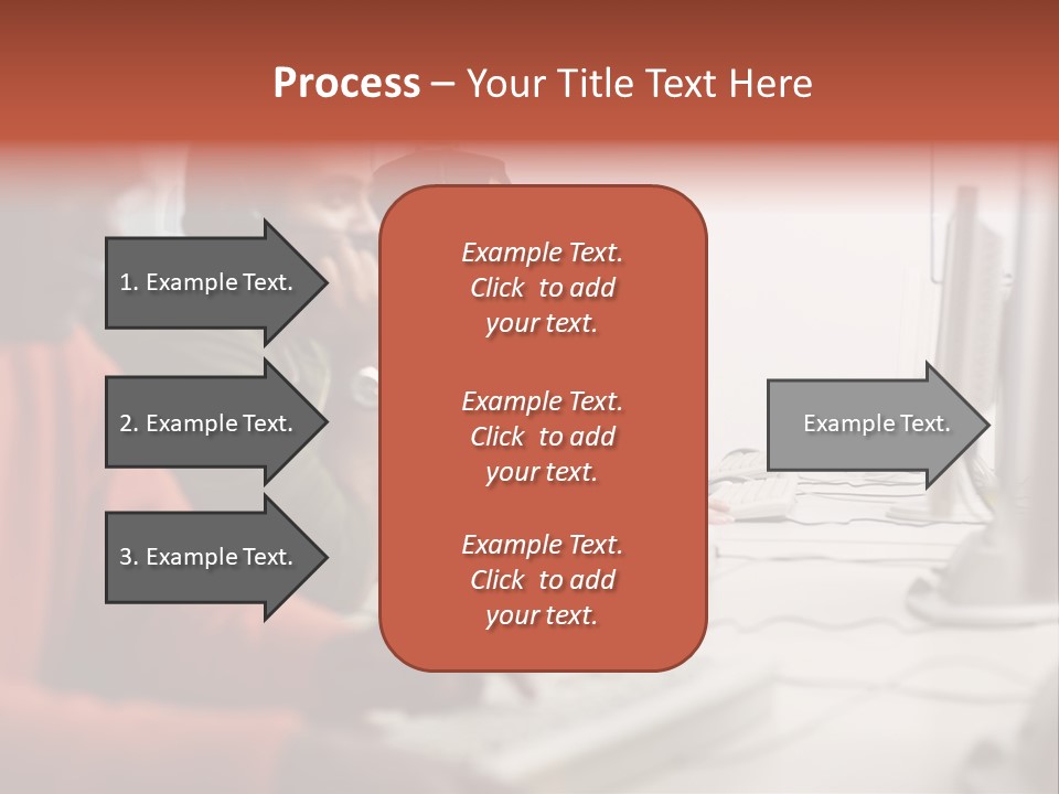 Arab College Headphones PowerPoint Template