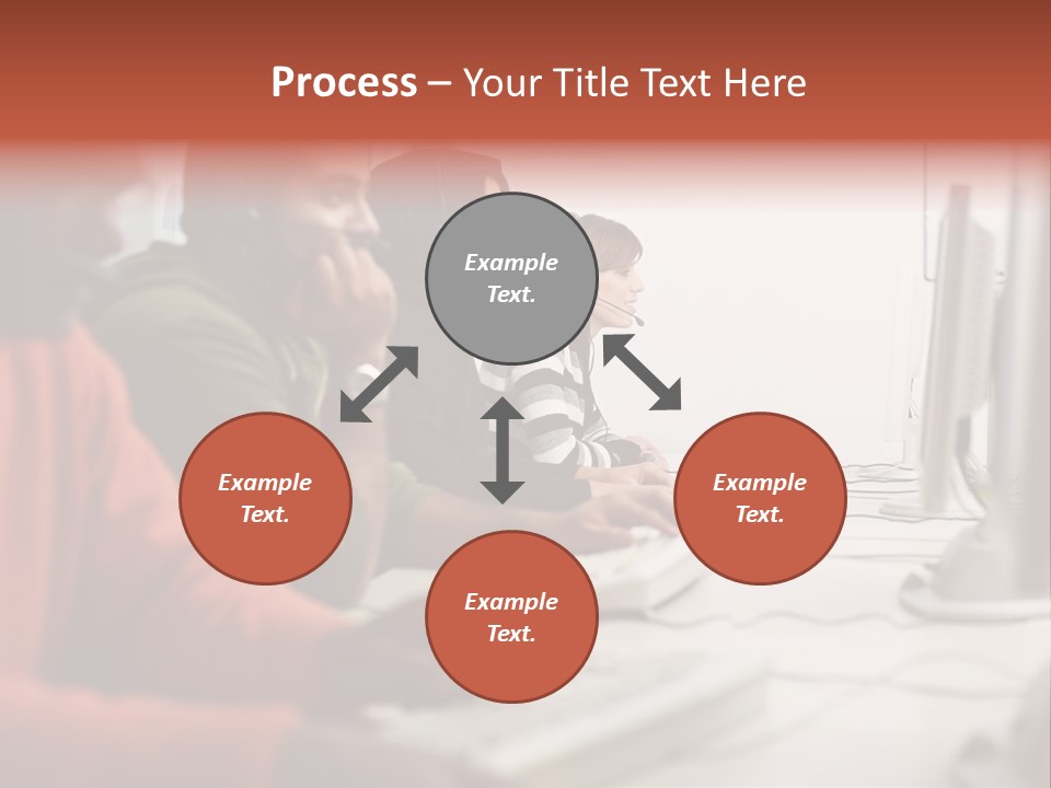 Arab College Headphones PowerPoint Template