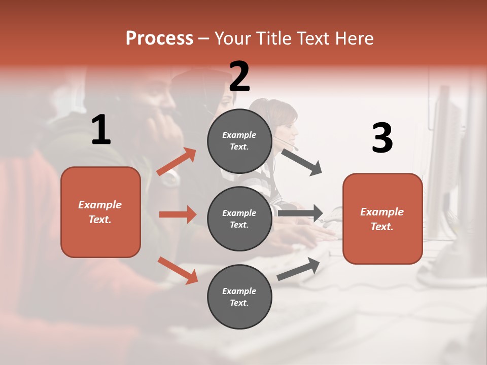 Arab College Headphones PowerPoint Template