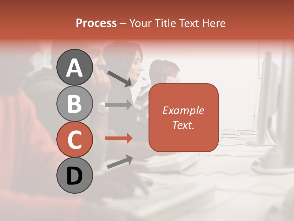 Arab College Headphones PowerPoint Template