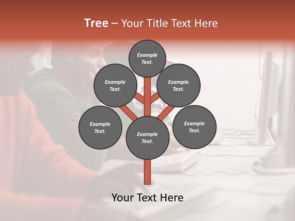 Arab College Headphones PowerPoint Template