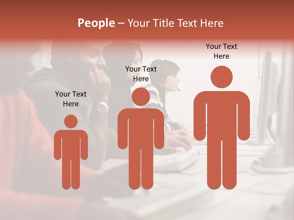 Arab College Headphones PowerPoint Template