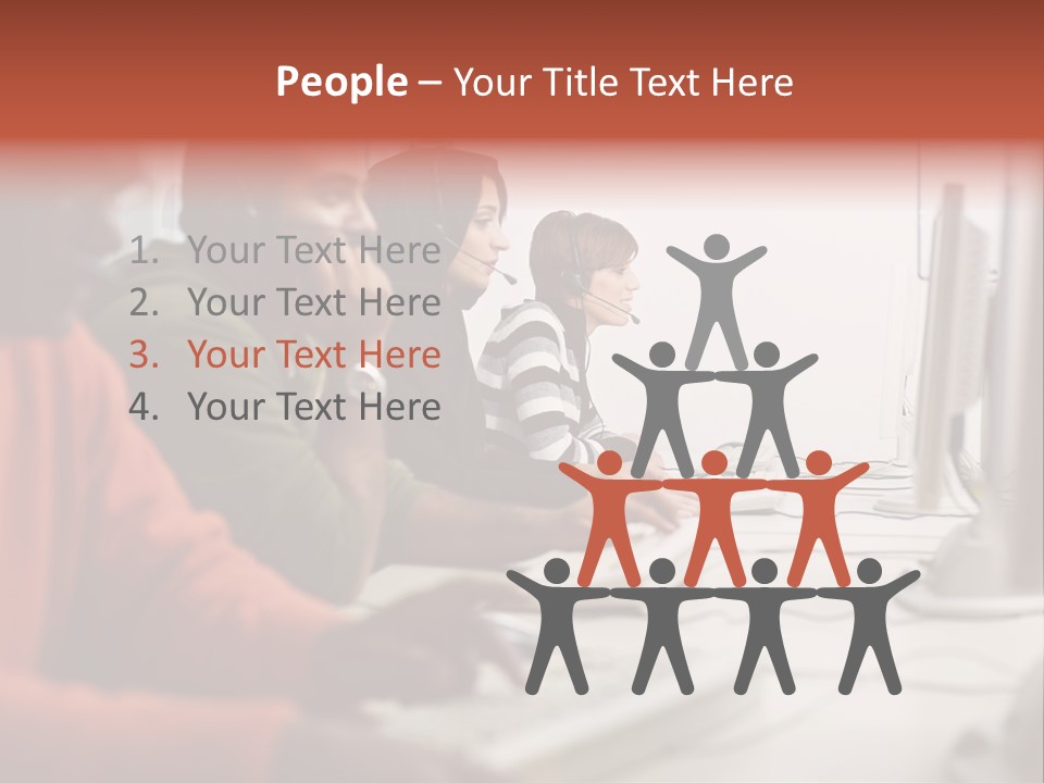 Arab College Headphones PowerPoint Template