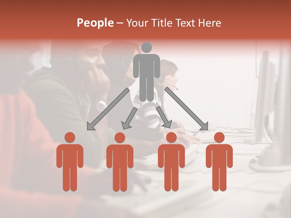 Arab College Headphones PowerPoint Template