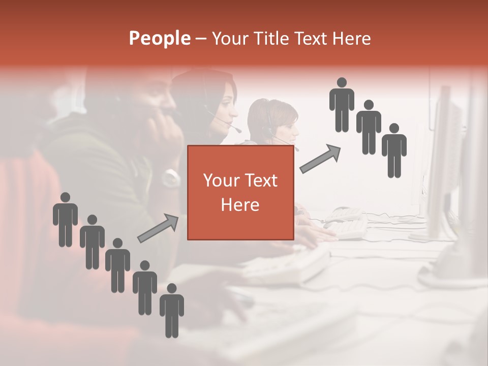 Arab College Headphones PowerPoint Template