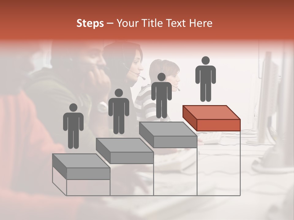 Arab College Headphones PowerPoint Template