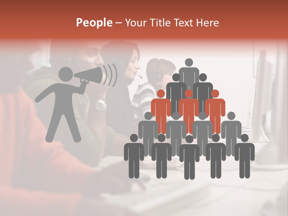 Arab College Headphones PowerPoint Template