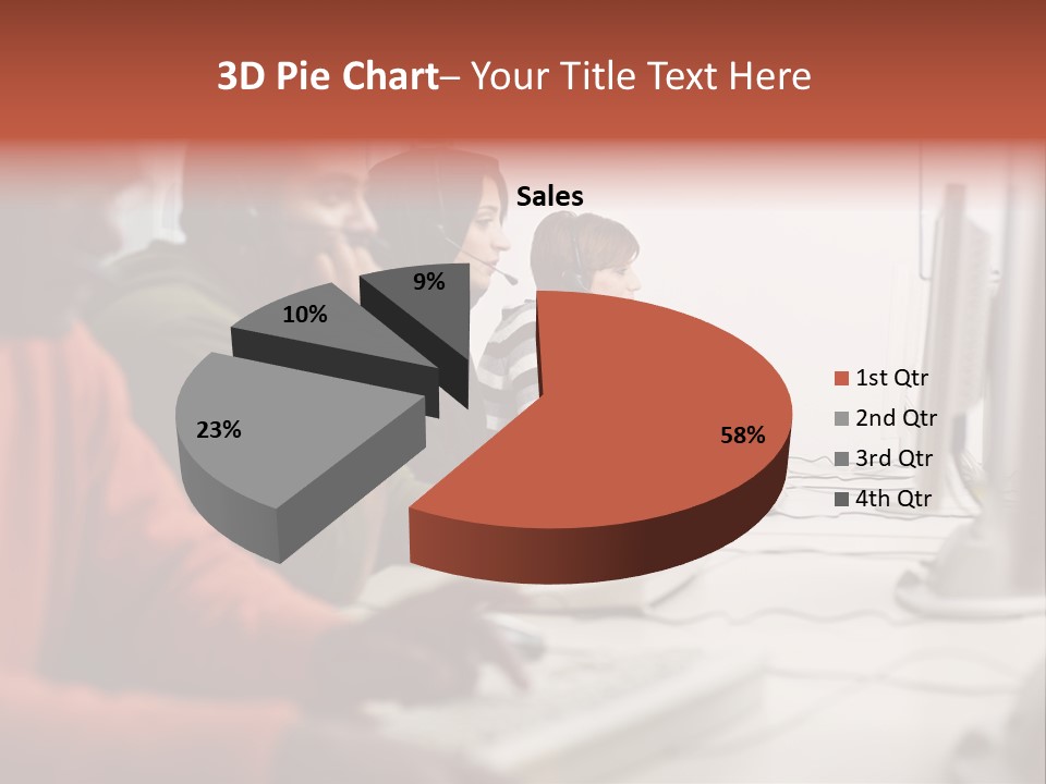 Arab College Headphones PowerPoint Template