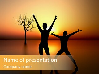 Human Sensuality Love PowerPoint Template