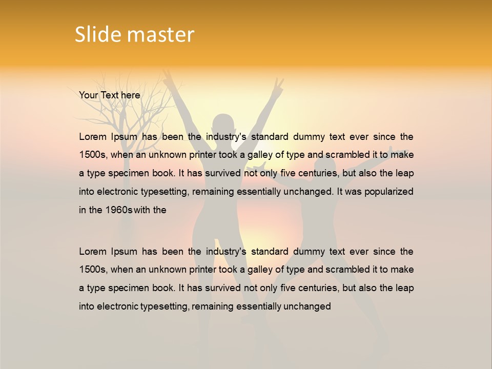 Human Sensuality Love PowerPoint Template