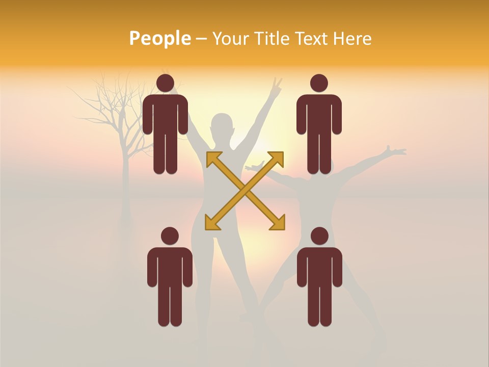 Human Sensuality Love PowerPoint Template