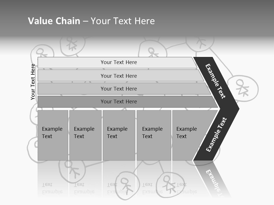 Interact Communicate White PowerPoint Template