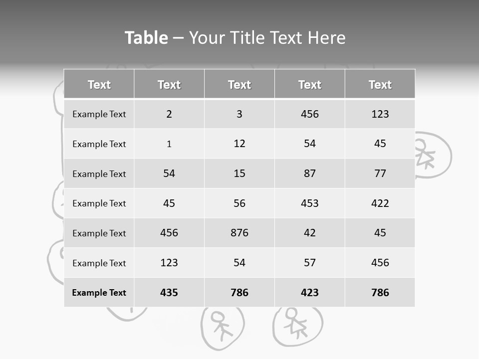 Interact Communicate White PowerPoint Template