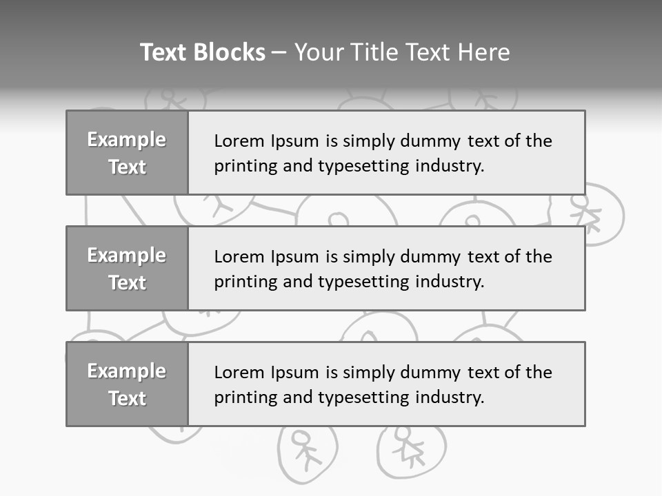Interact Communicate White PowerPoint Template