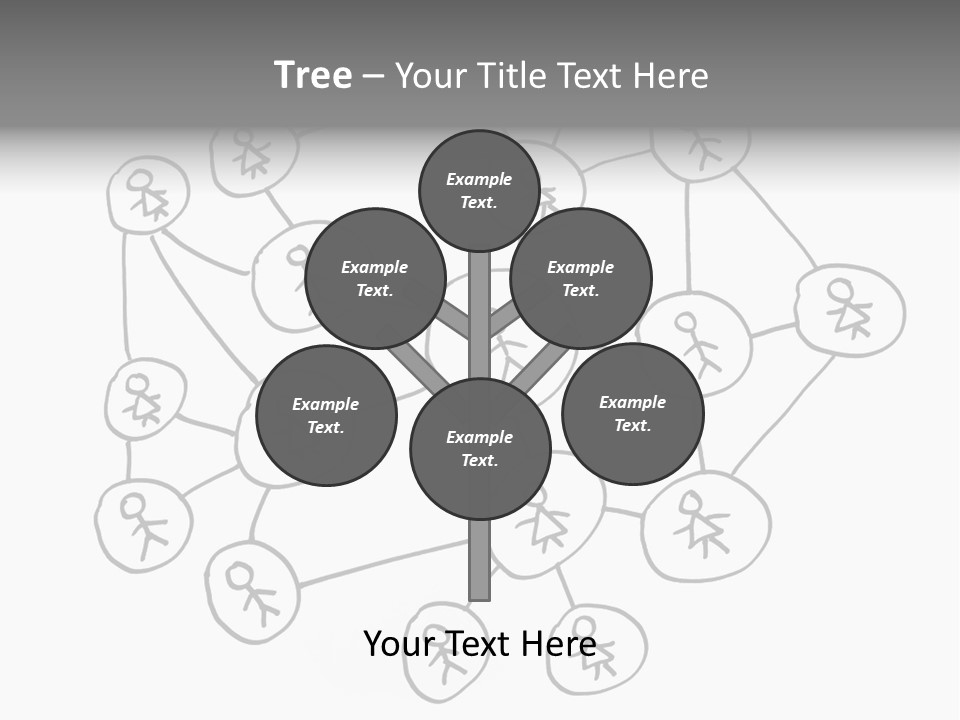 Interact Communicate White PowerPoint Template