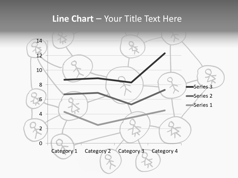 Interact Communicate White PowerPoint Template