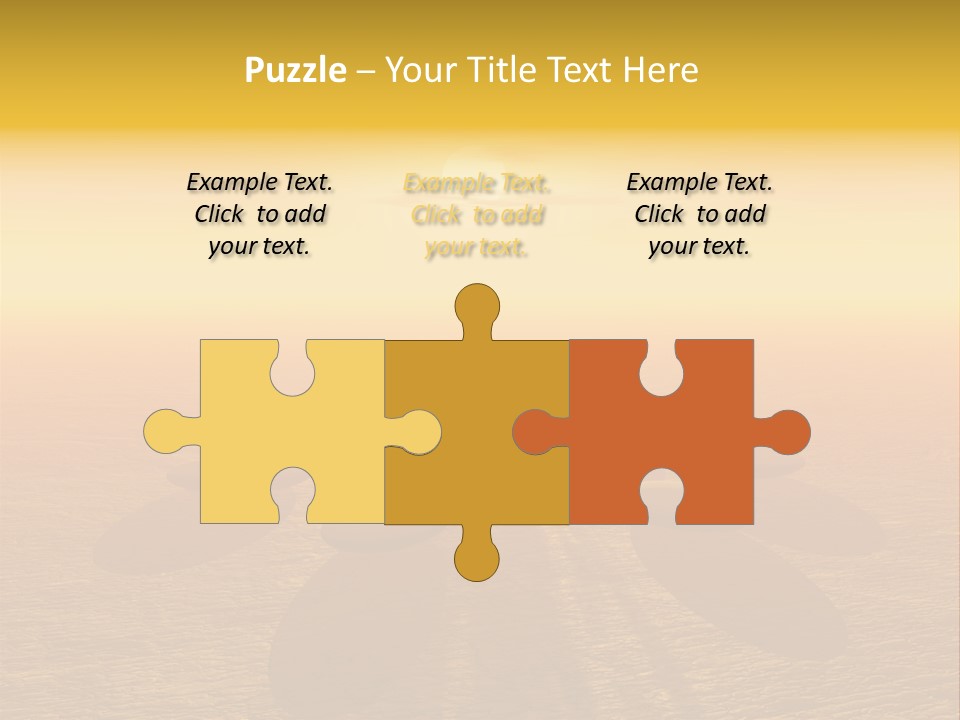 Sunny Meditation Dry PowerPoint Template