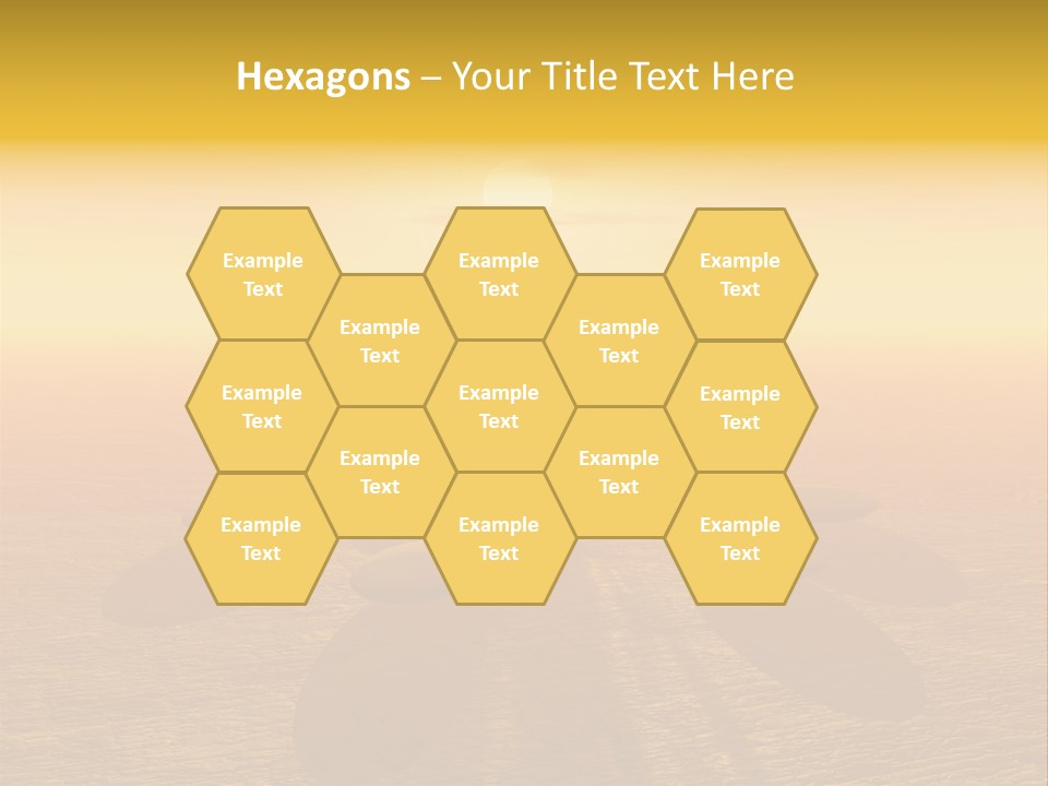 Sunny Meditation Dry PowerPoint Template