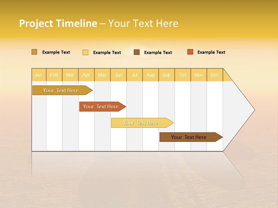 Sunny Meditation Dry PowerPoint Template