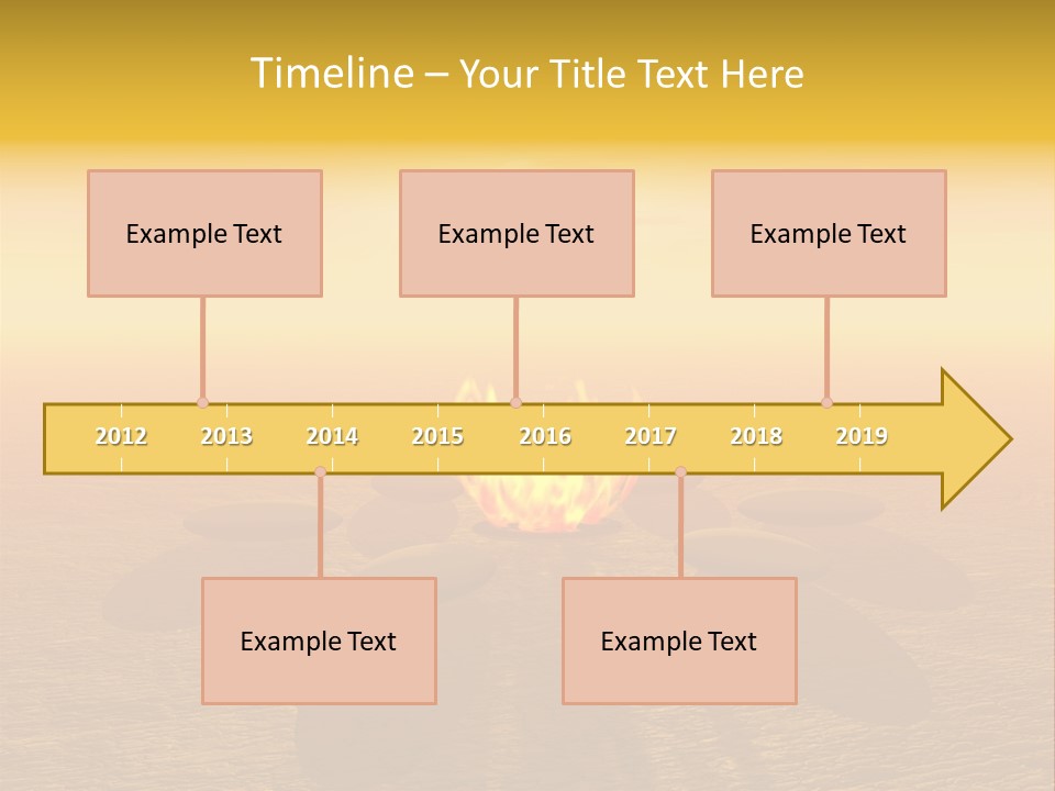 Sunny Meditation Dry PowerPoint Template
