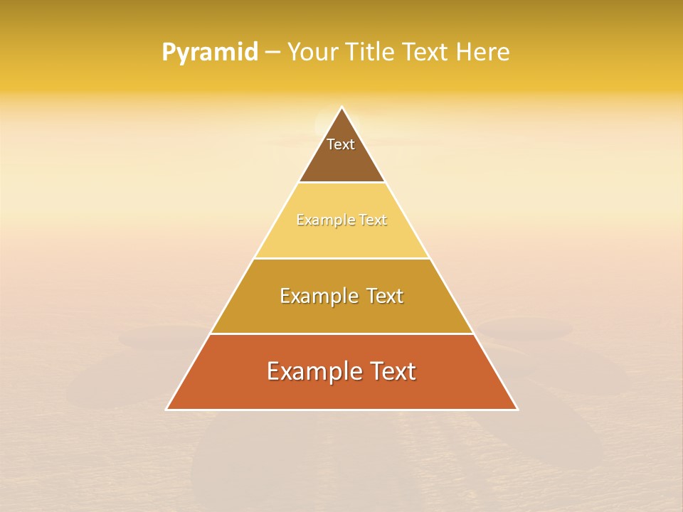 Sunny Meditation Dry PowerPoint Template