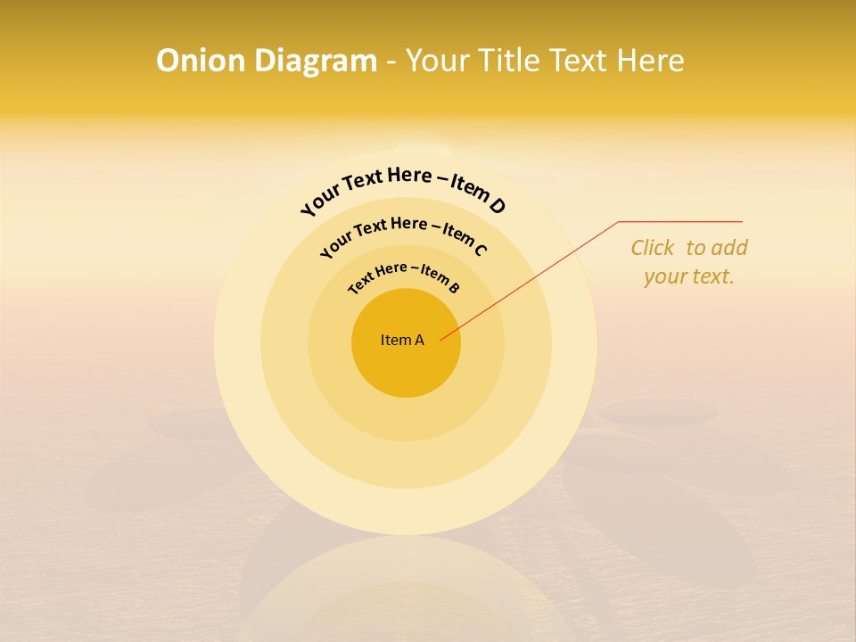 Sunny Meditation Dry PowerPoint Template