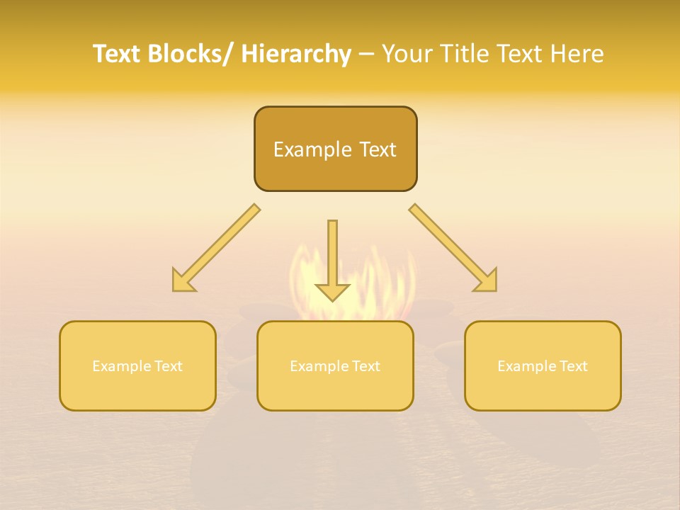 Sunny Meditation Dry PowerPoint Template
