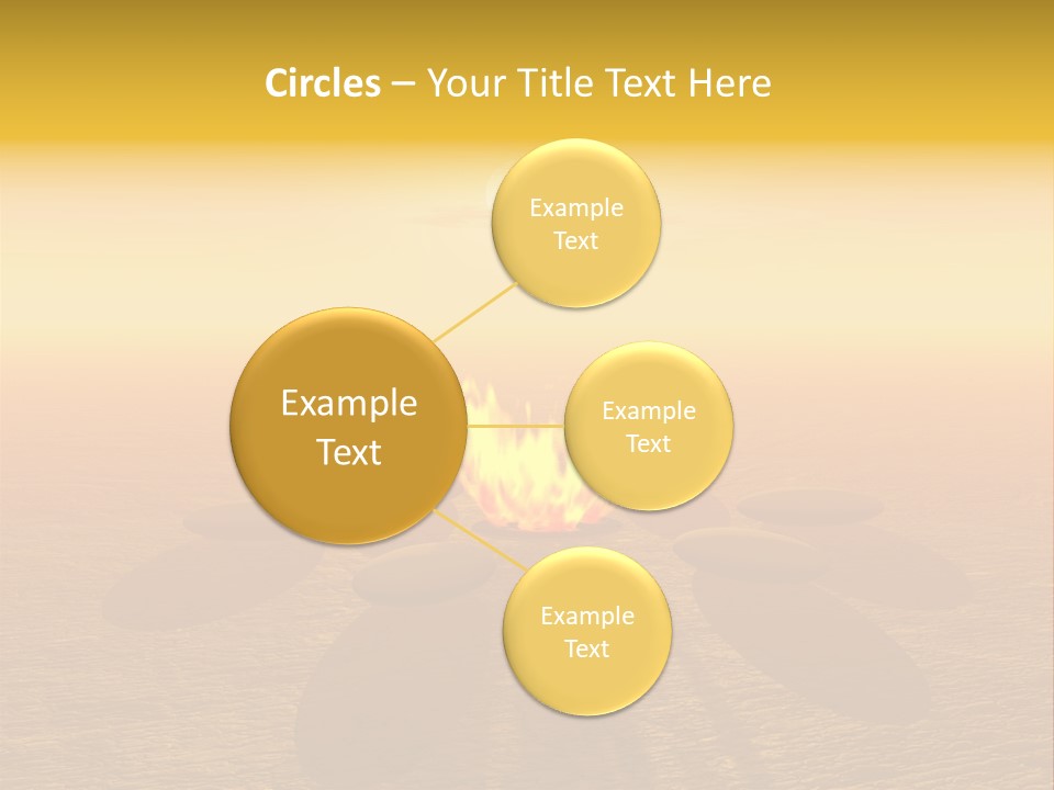 Sunny Meditation Dry PowerPoint Template