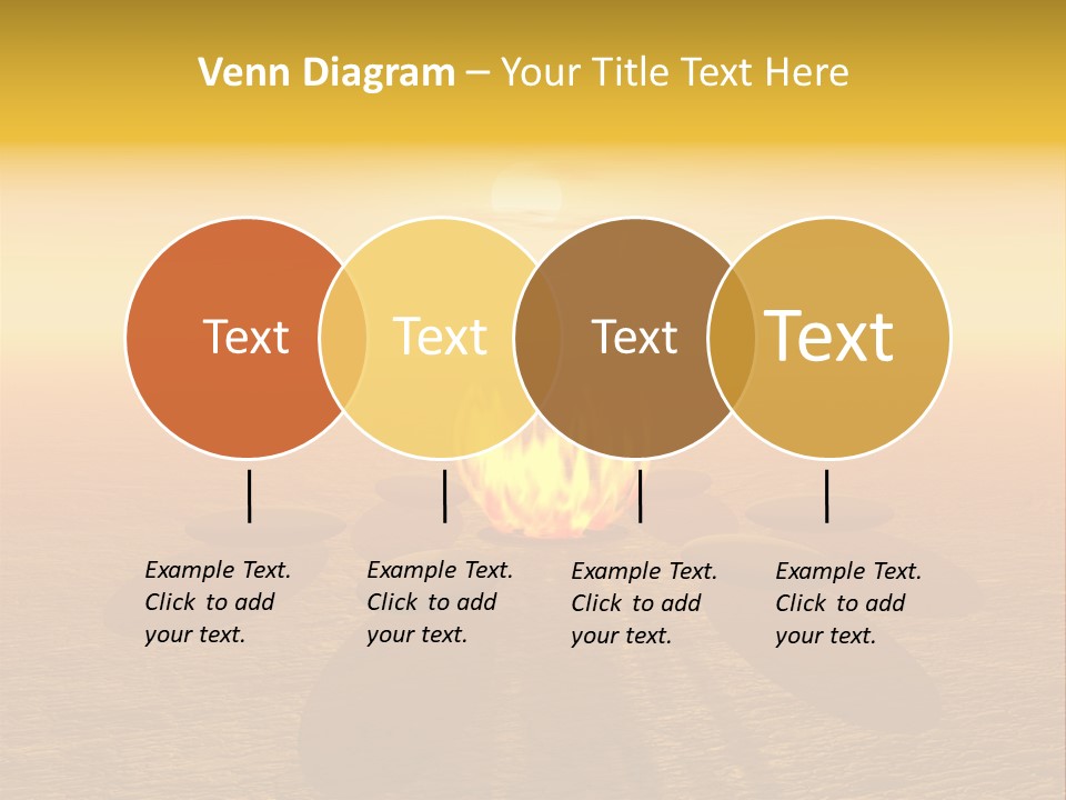 Sunny Meditation Dry PowerPoint Template