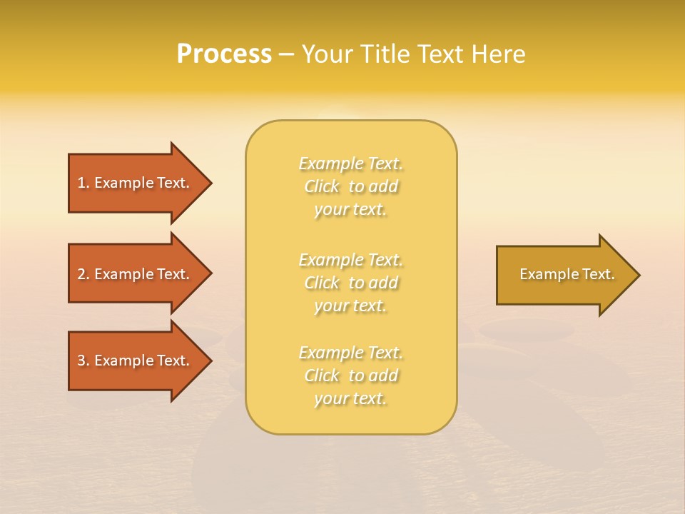 Sunny Meditation Dry PowerPoint Template