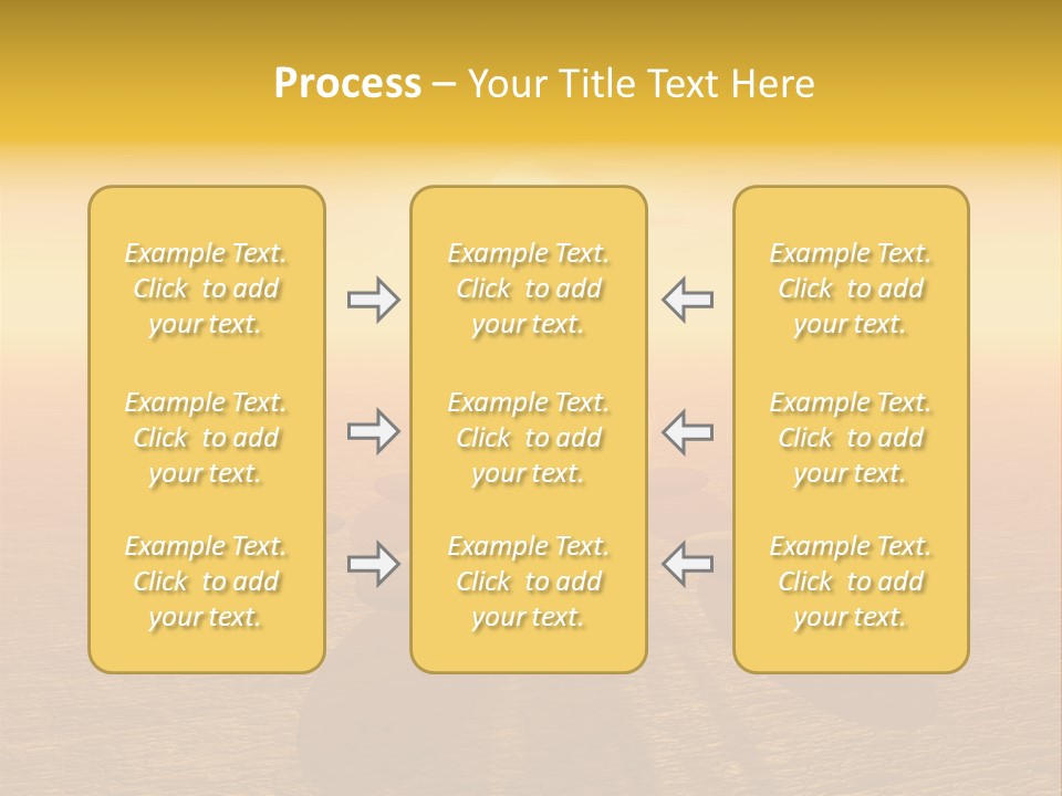 Sunny Meditation Dry PowerPoint Template