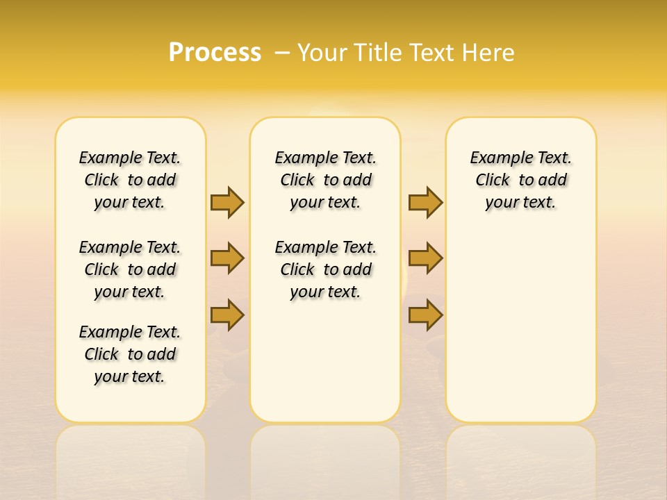Sunny Meditation Dry PowerPoint Template