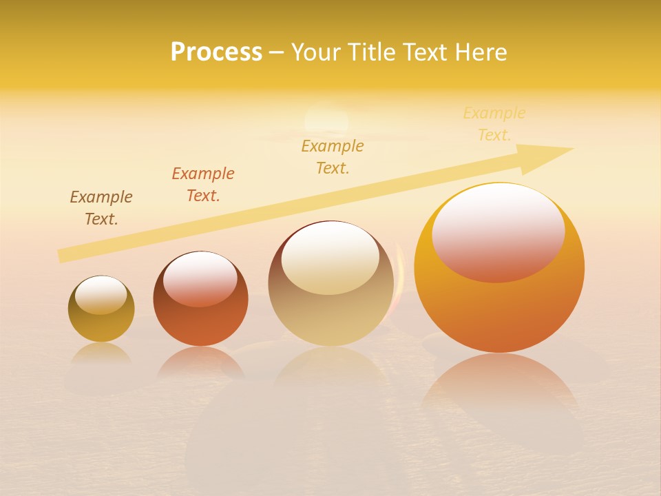Sunny Meditation Dry PowerPoint Template