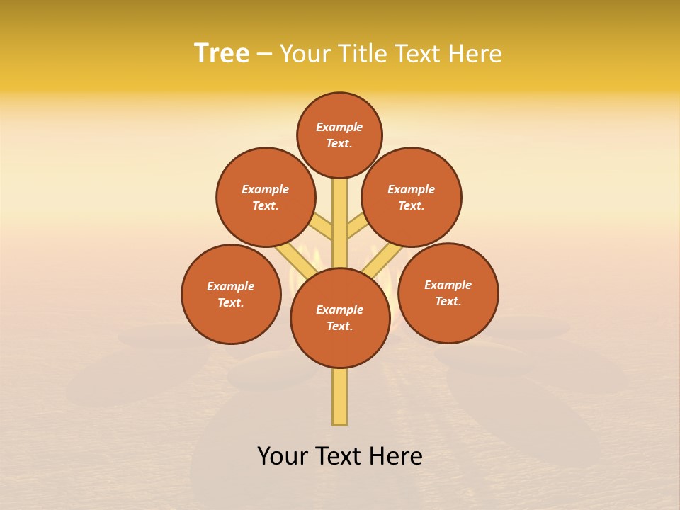 Sunny Meditation Dry PowerPoint Template