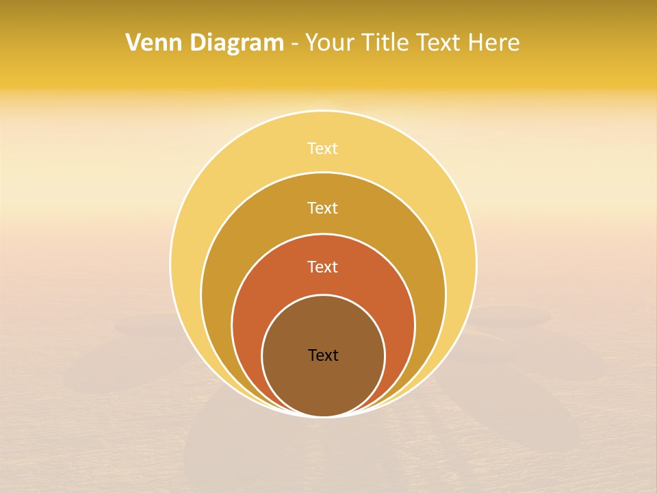 Sunny Meditation Dry PowerPoint Template