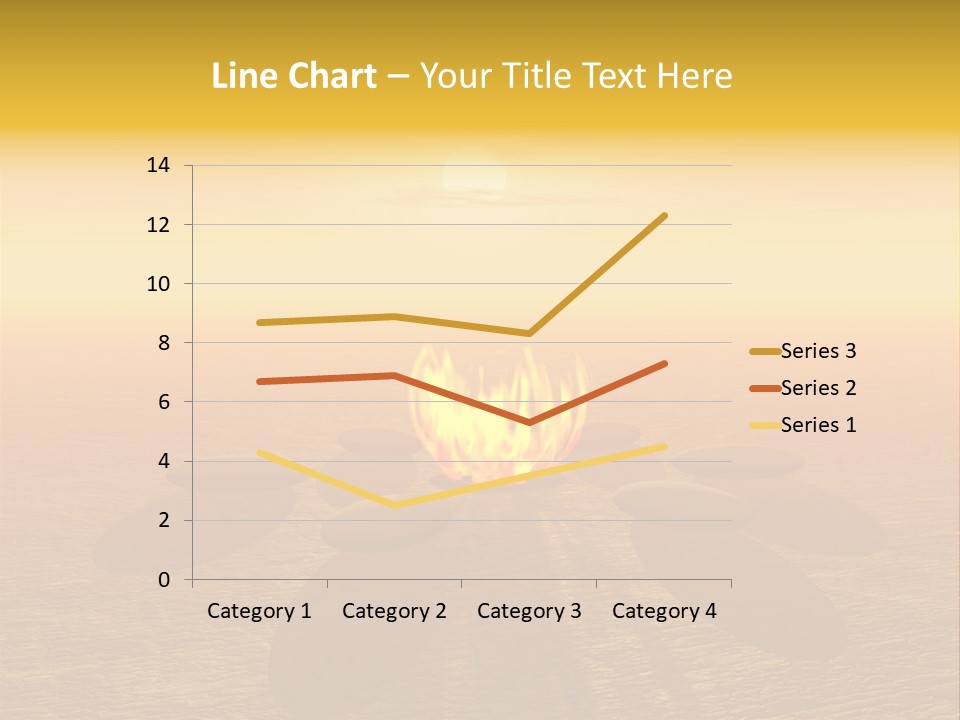 Sunny Meditation Dry PowerPoint Template