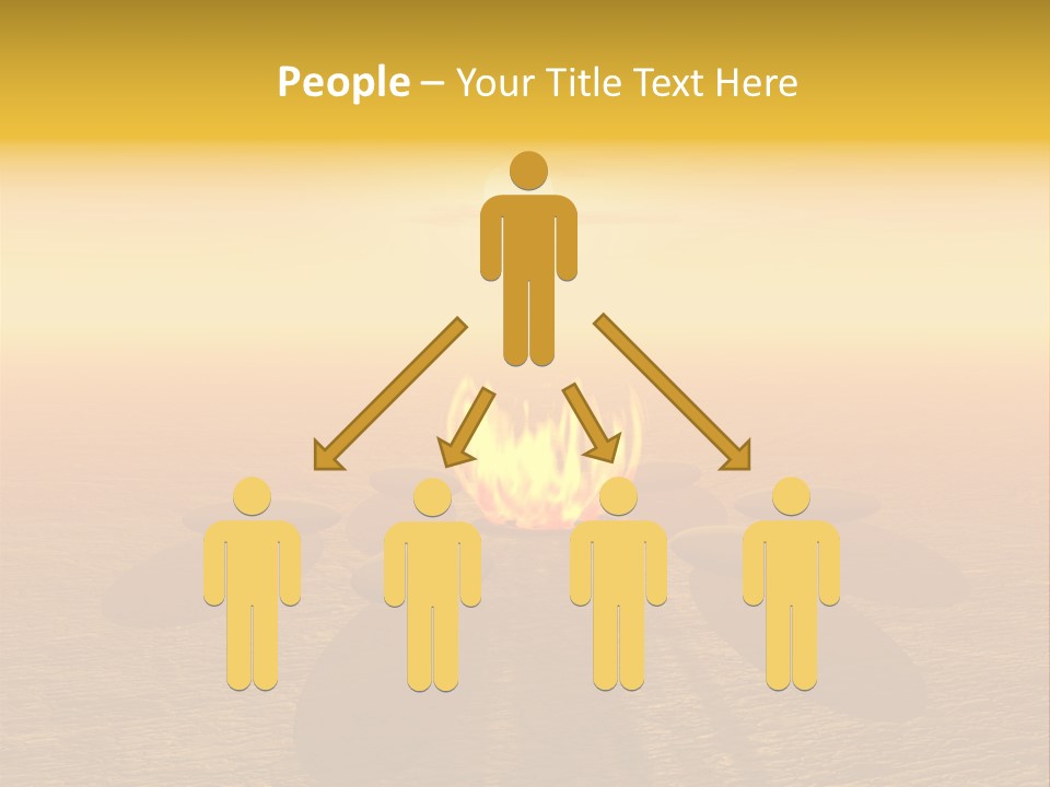 Sunny Meditation Dry PowerPoint Template