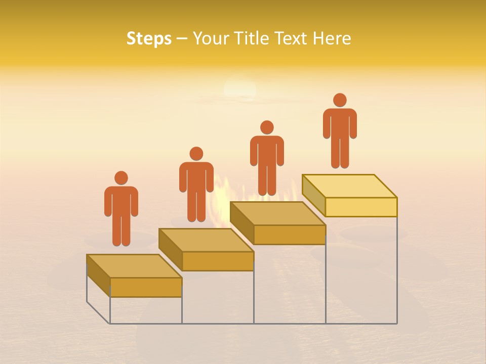 Sunny Meditation Dry PowerPoint Template