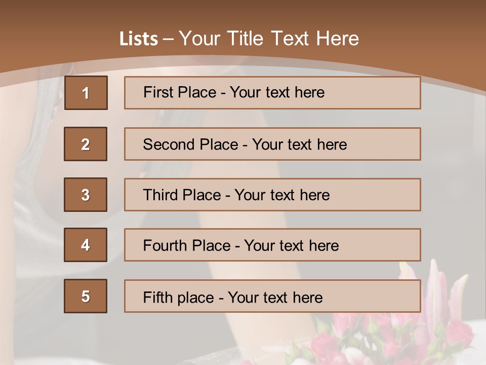 Ceremonial Schedule Bridal PowerPoint Template