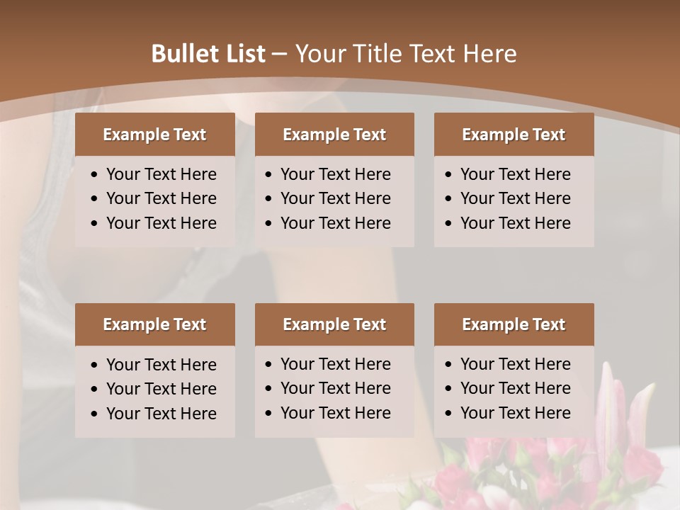 Ceremonial Schedule Bridal PowerPoint Template