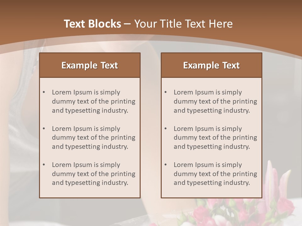Ceremonial Schedule Bridal PowerPoint Template