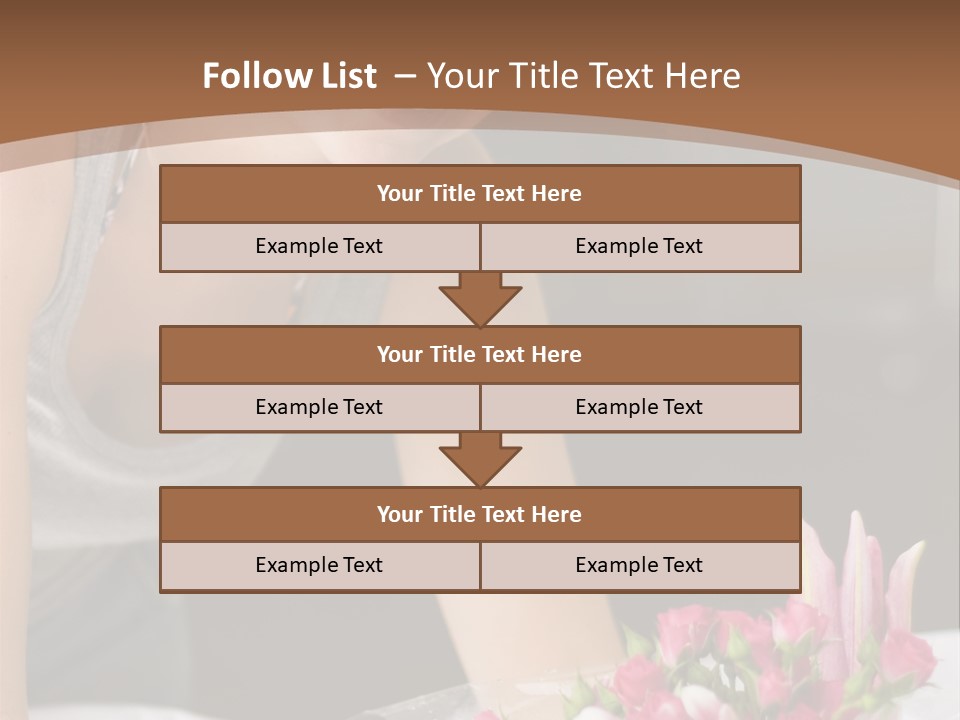 Ceremonial Schedule Bridal PowerPoint Template