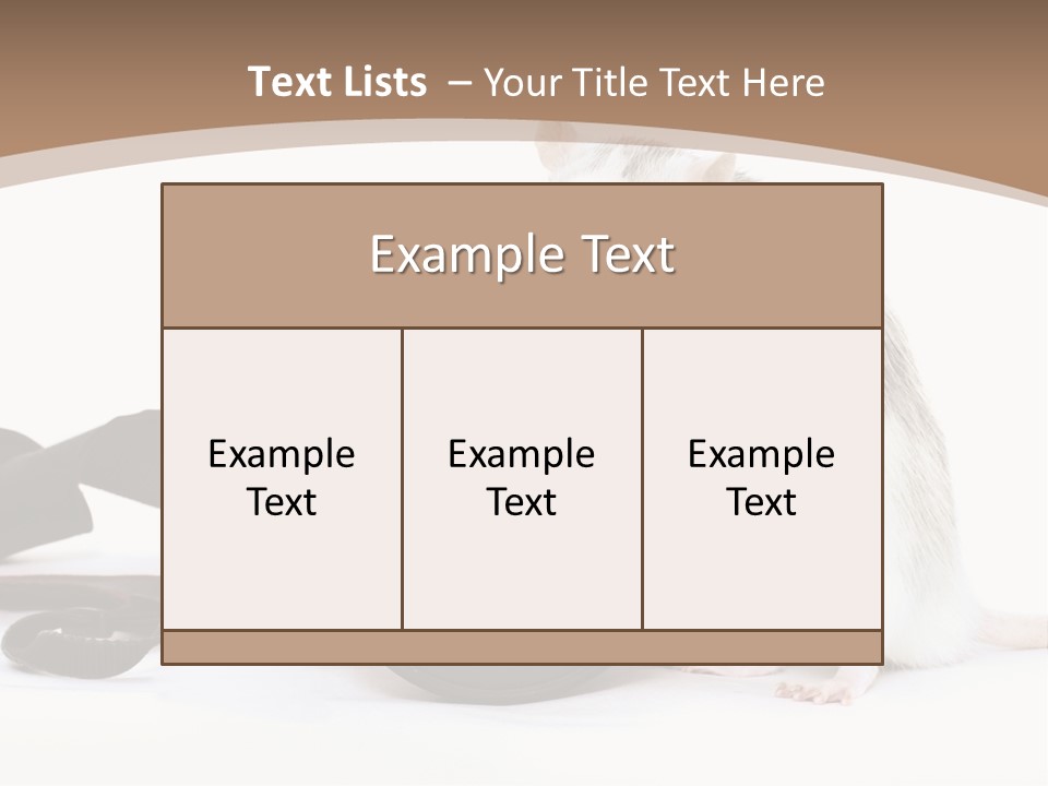 Take Creative Artist PowerPoint Template
