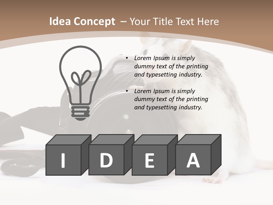 Take Creative Artist PowerPoint Template