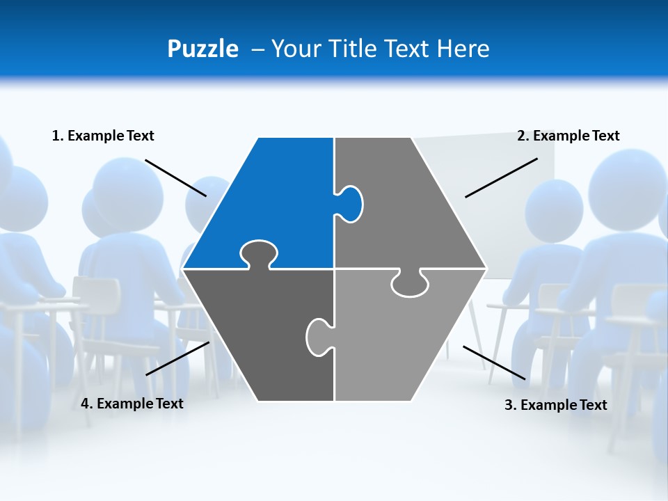 Presentation Education Threedimensional PowerPoint Template