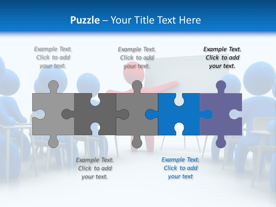 Presentation Education Threedimensional PowerPoint Template