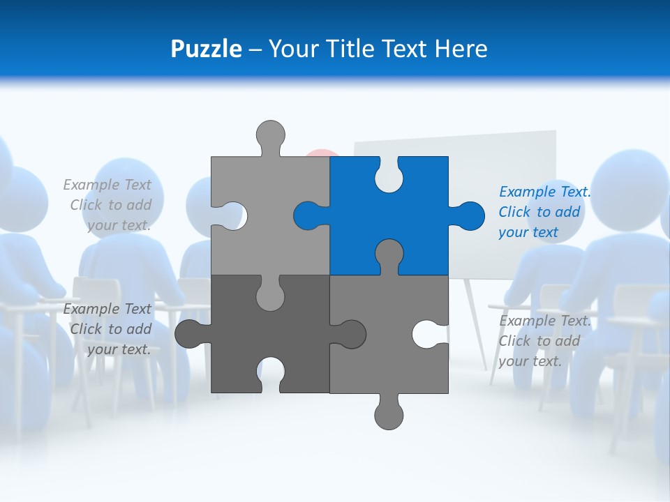 Presentation Education Threedimensional PowerPoint Template